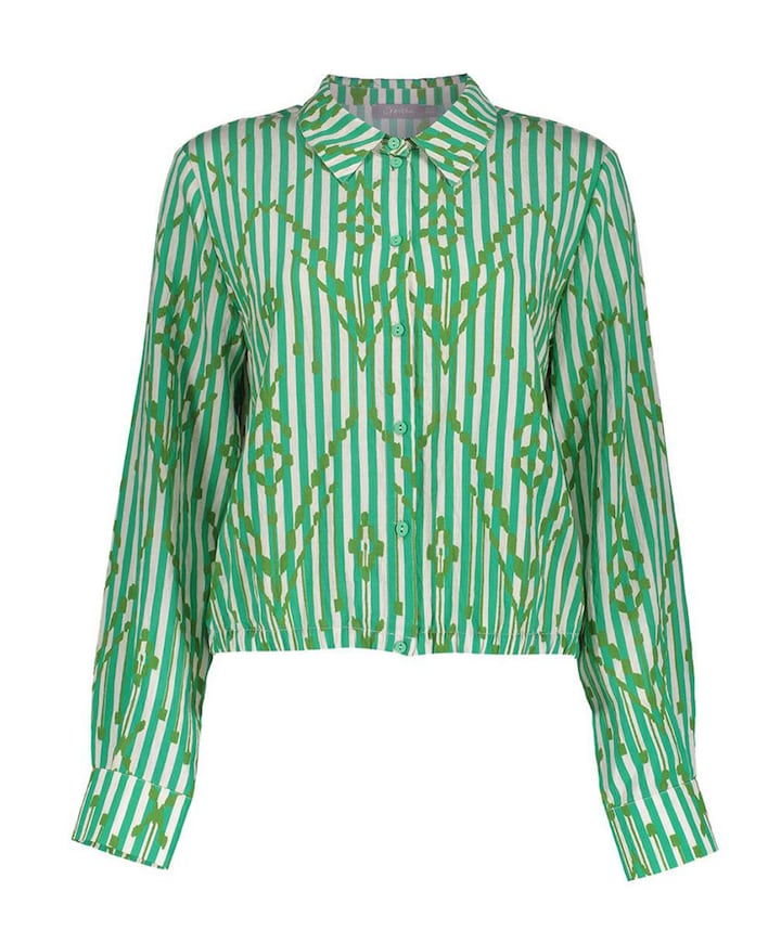 Dames blouse groen