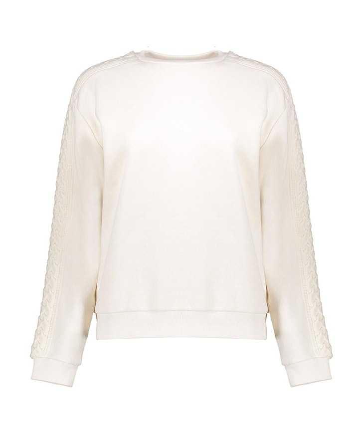 Dames sweater ecru