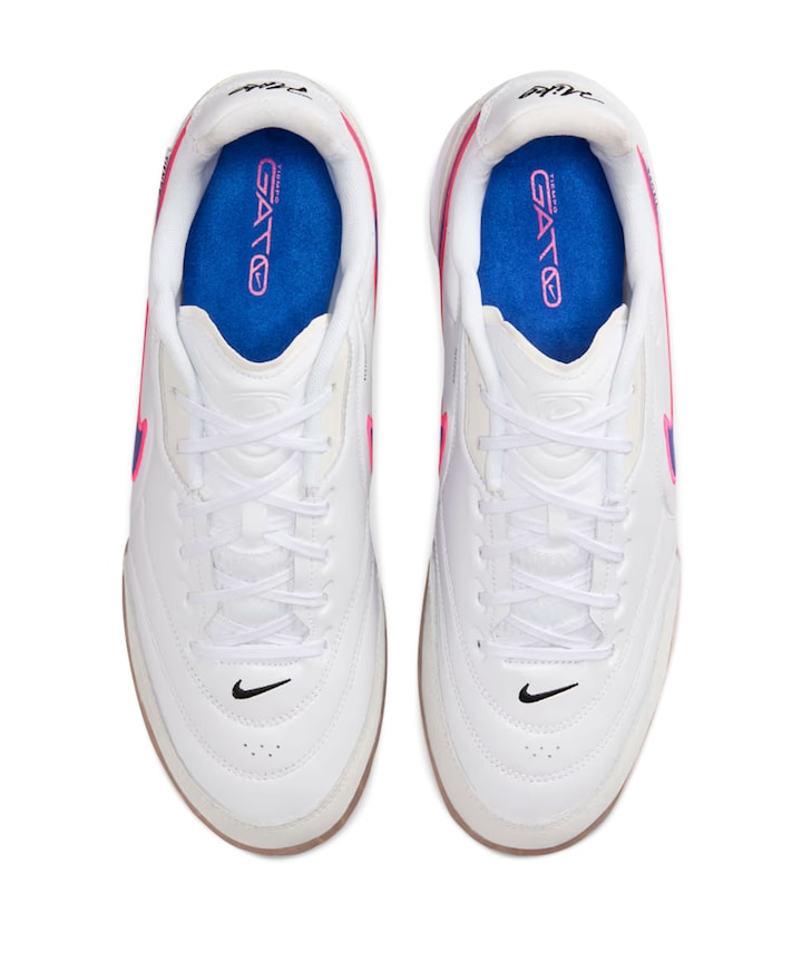 Tiempo Streetgato heren zaalvoetbalschoenen wit