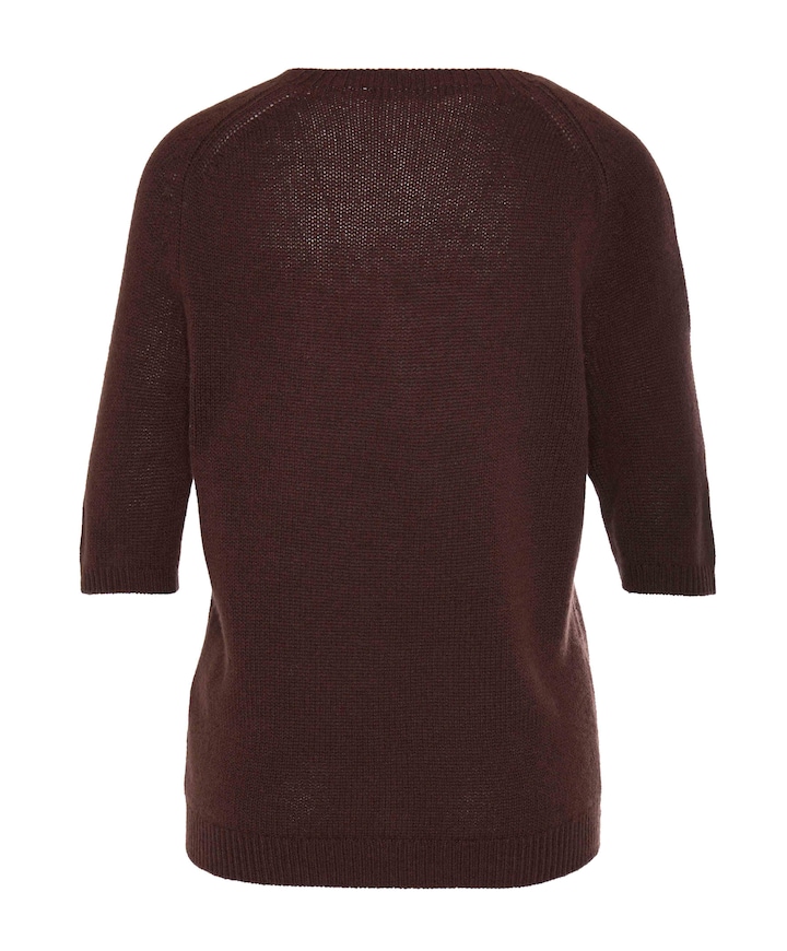 Dames top bruin