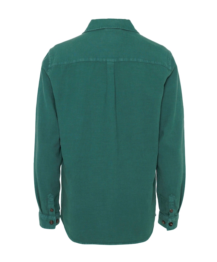 Heren overshirt groen