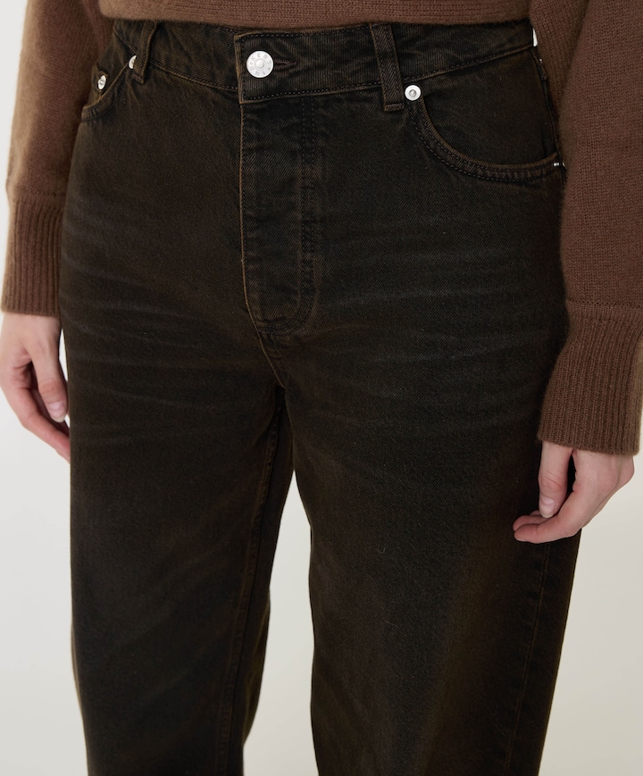 Lulu Denim dames jeans bruin