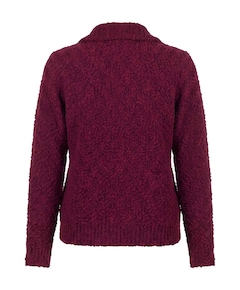 Dames vest bordeaux