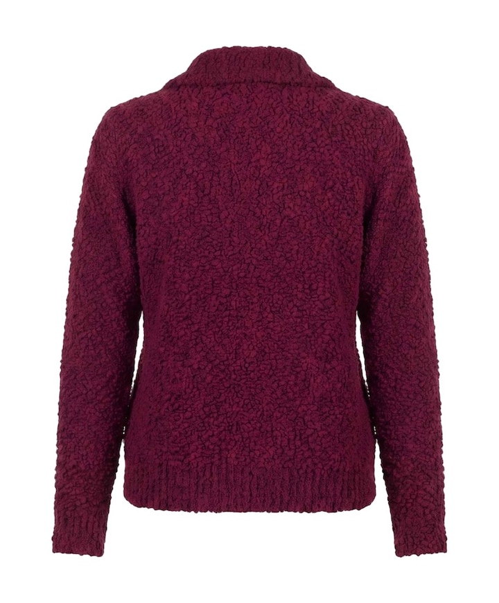 Dames vest bordeaux