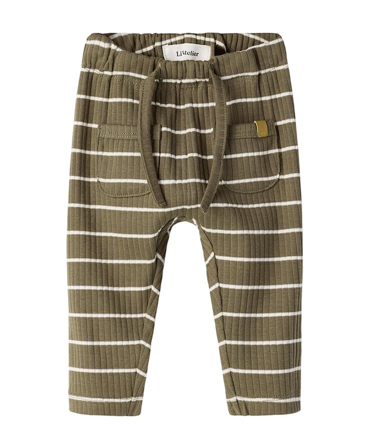 NBMKAIL REG LIL NOOS uniseks broek  bruin