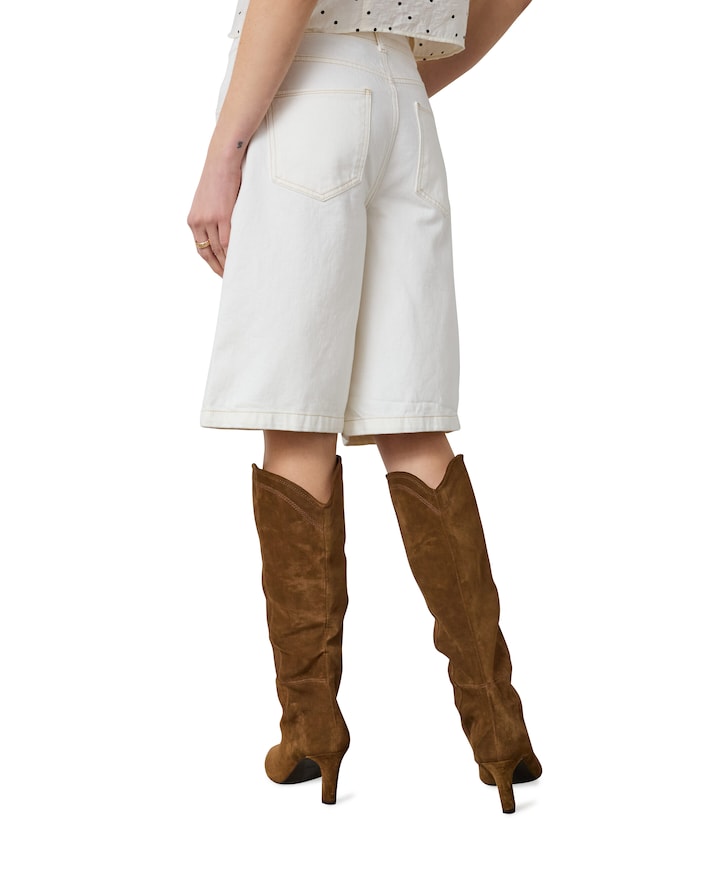 BernettaCC Bermuda dames korte broek ecru