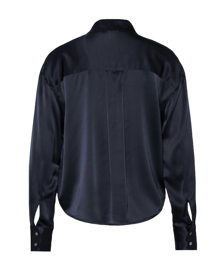 Dames blouse blauw