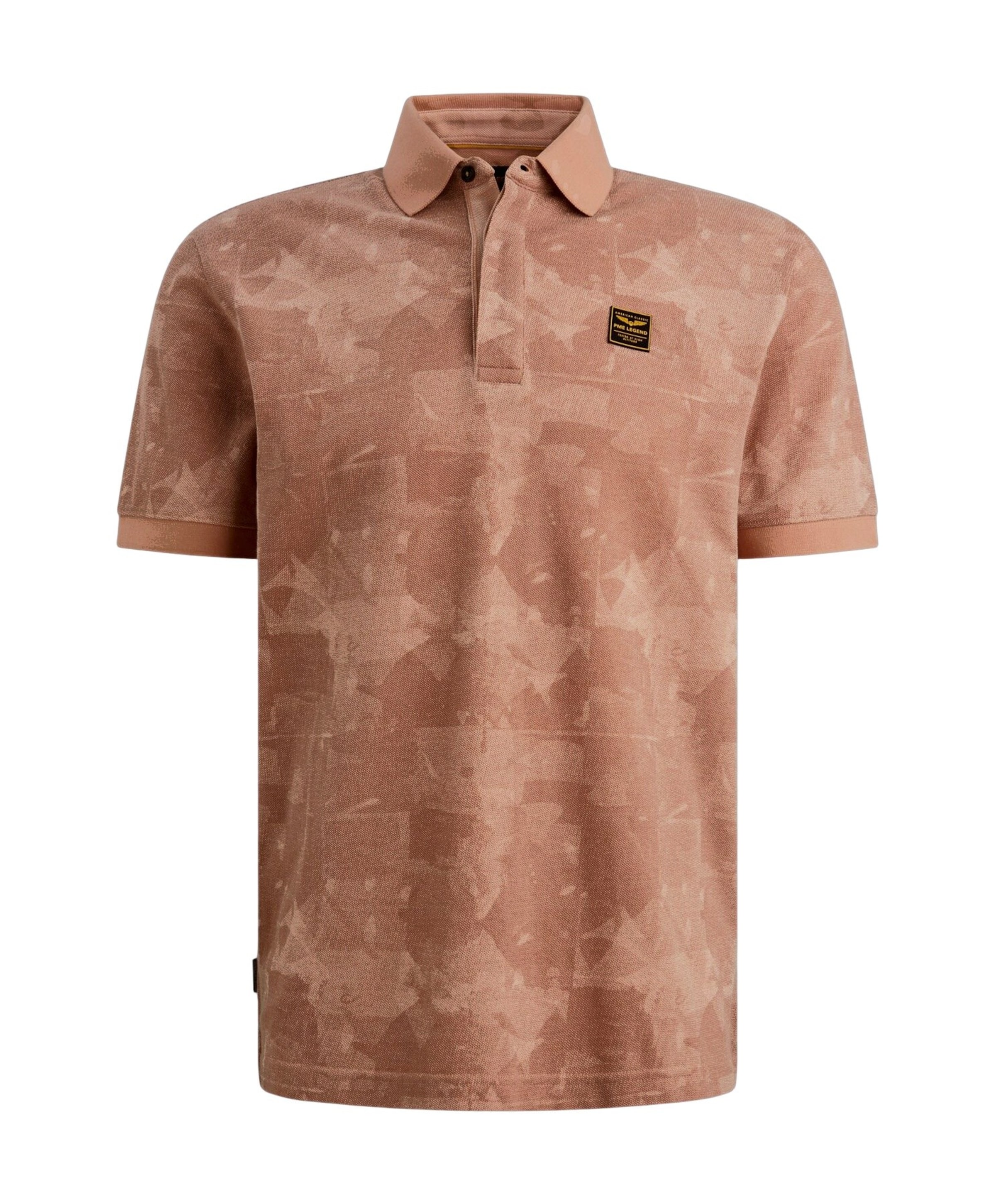 Heren polo roze