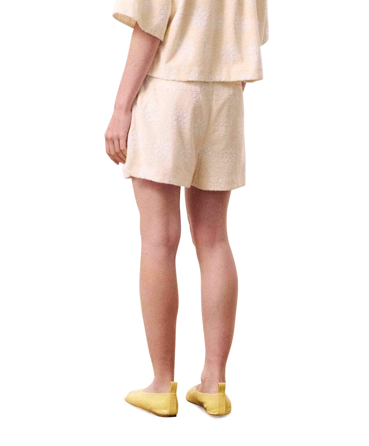 Vaelia dames korte broek ecru