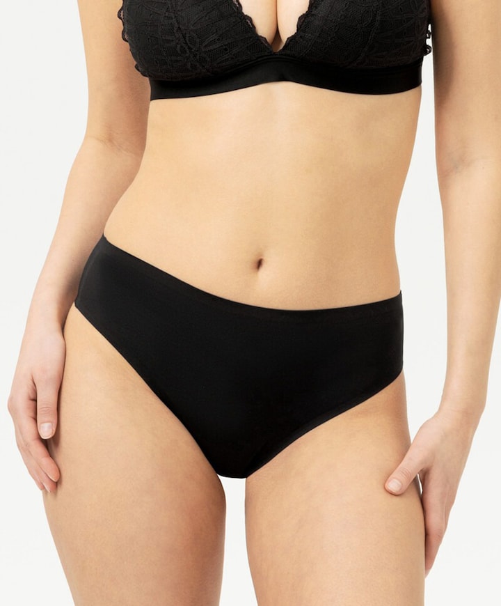 Dames string zwart