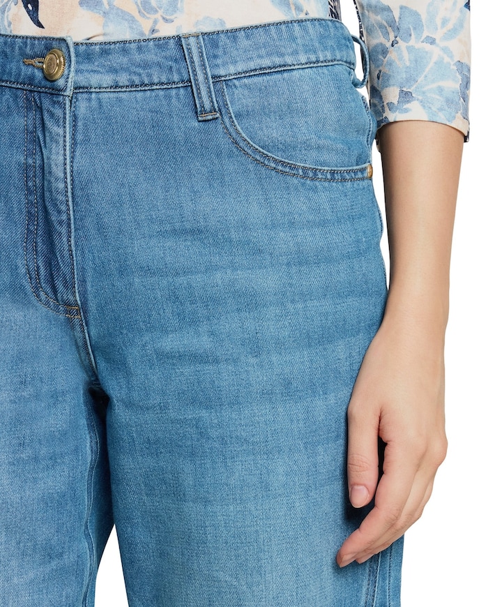 7/8 dames jeans blauw