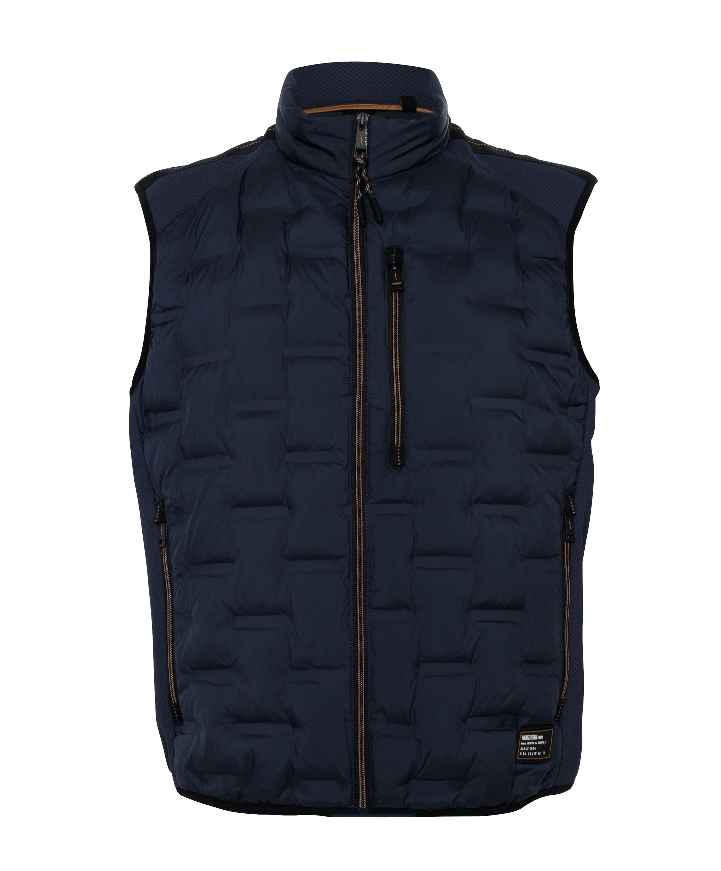Heren bodywarmer blauw