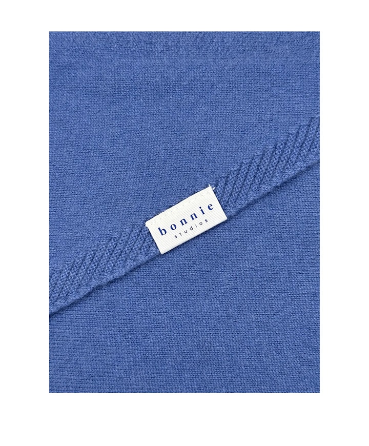Dames sjaal blauw