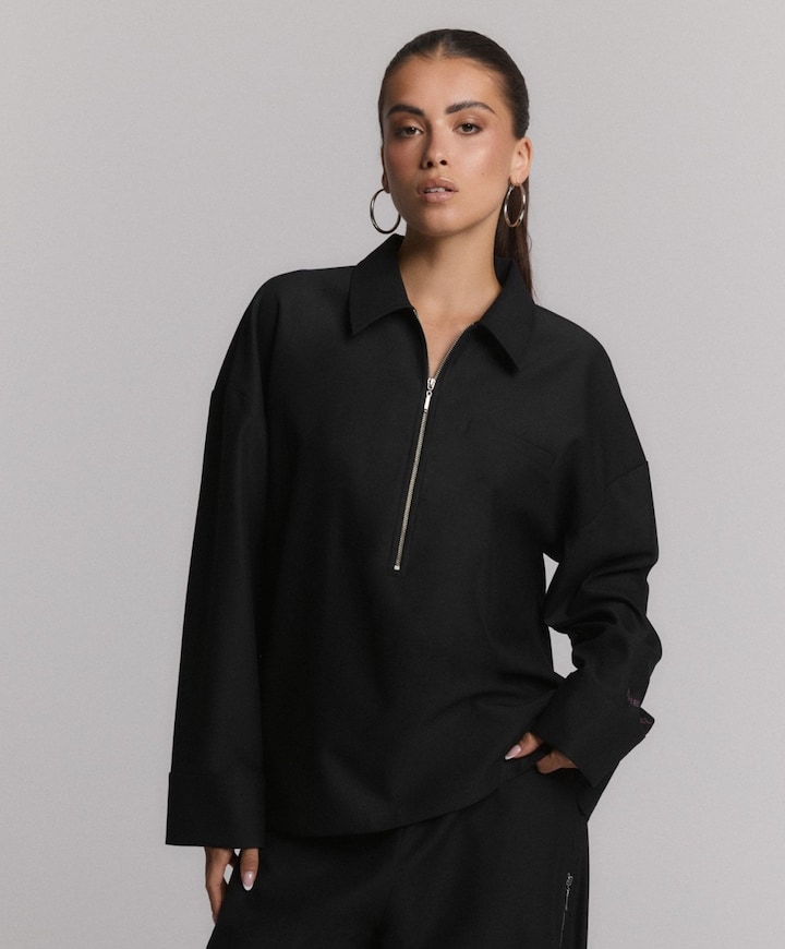Dames top zwart