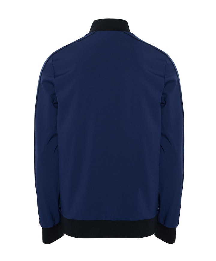 Heren vest blauw