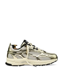 The Re-Run Cracked dames sneakers goud