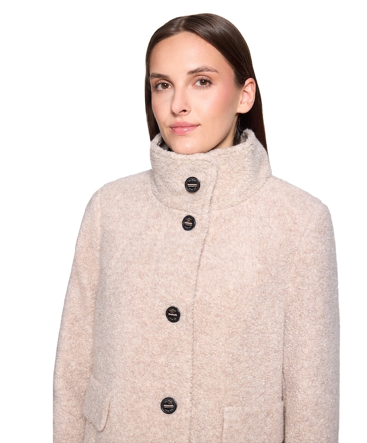 Dames jas beige