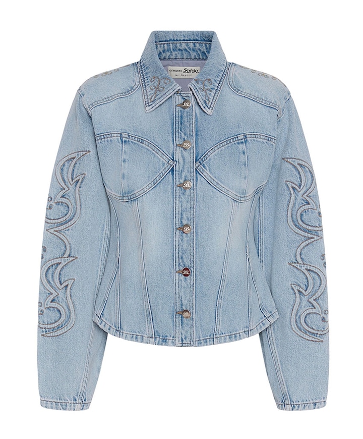 Dames spijkerjas  blauw