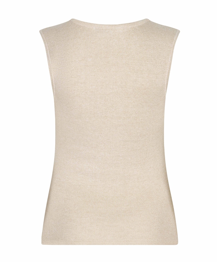 Dames top beige