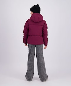 Meisjes jas bordeaux