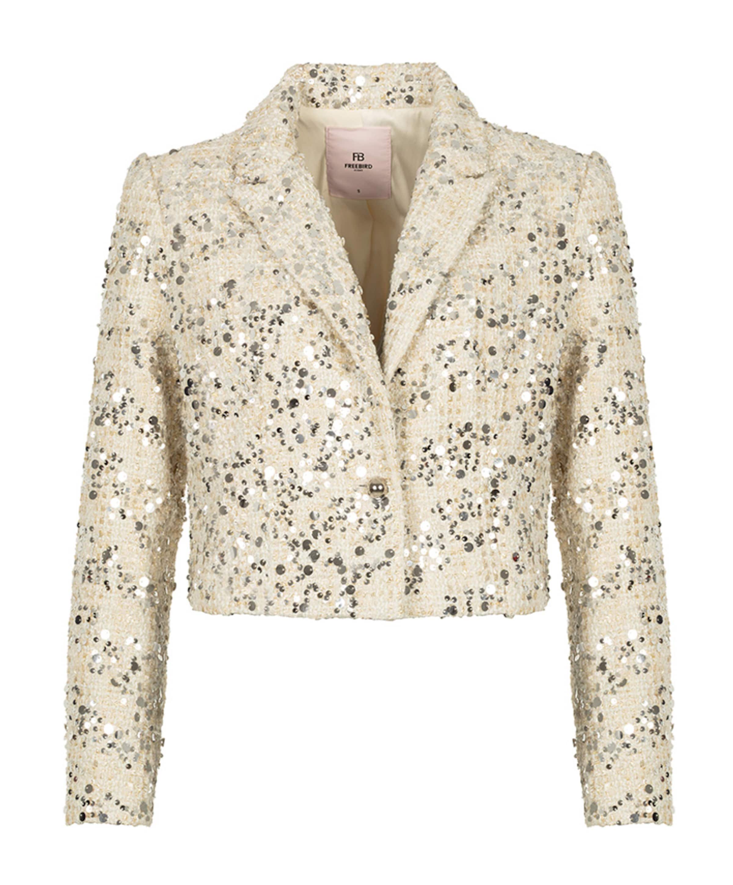Dames blazer ecru