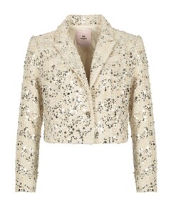 Dames blazer ecru