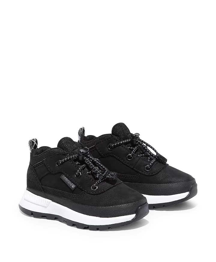 Field Trekker LOW LACE UP SNEAKER jongens sneakers zwart