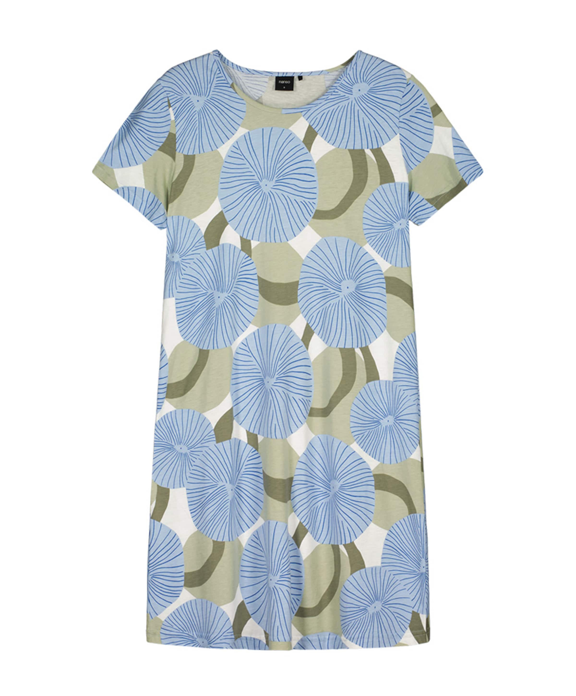 Dames nachthemd blauw