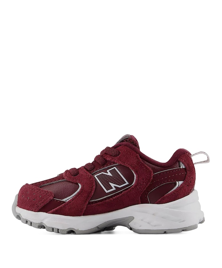 530 bungee lace uniseks sneakers  bordeaux