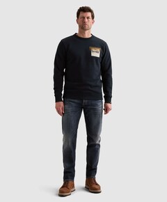 Heren trui blauw