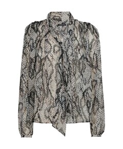 Dames blouse grijs