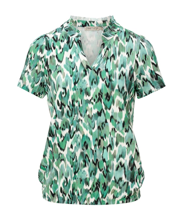 Dames T-shirt groen