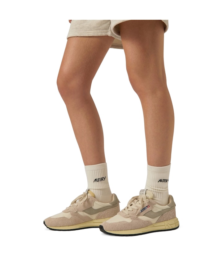 Reelwind Low Man heren sneakers groen