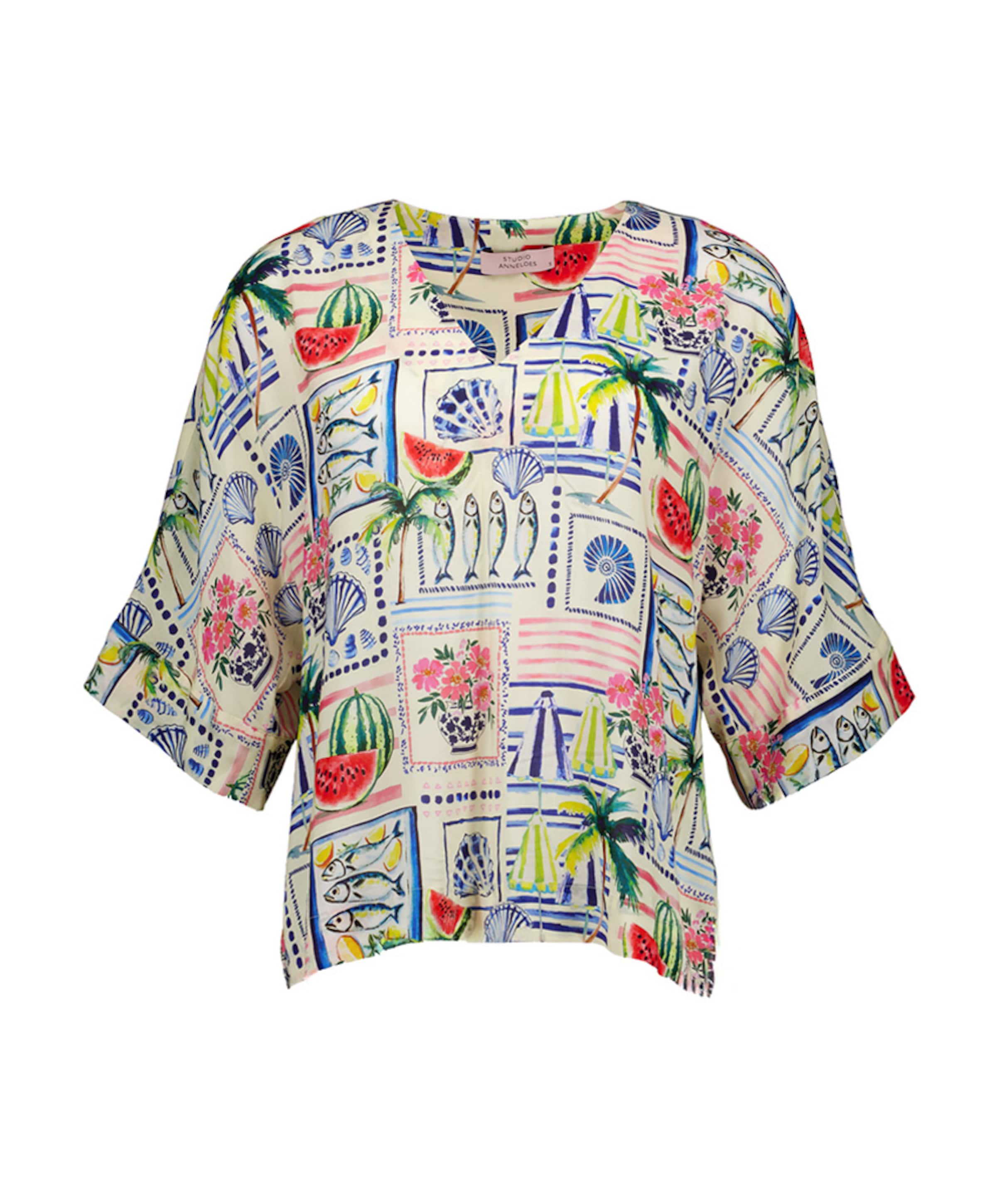 Dames blouse multicolor