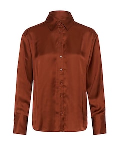 Dames blouse bruin