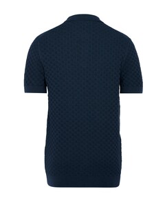 Heren polo blauw