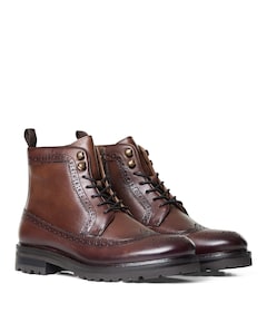 heren veterboots bruin