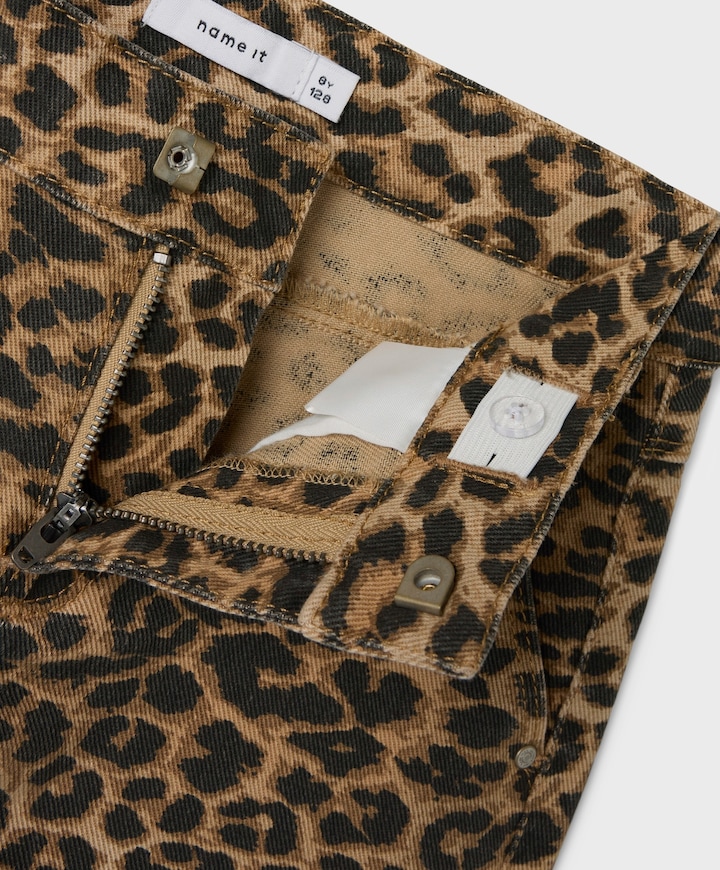 NKFROSE WIDE TWI 4444-TD O broek bruin
