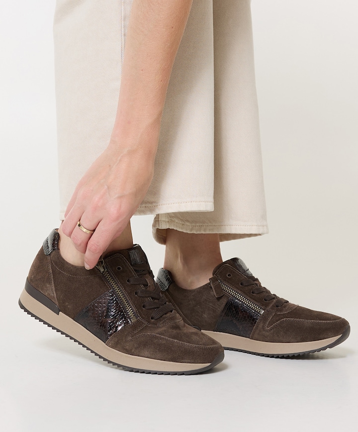 dames sneakers bruin