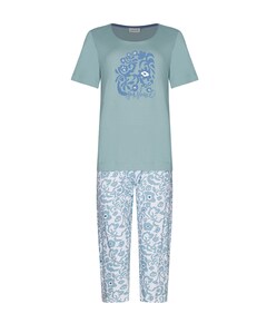 Dames pyjamaset blauw