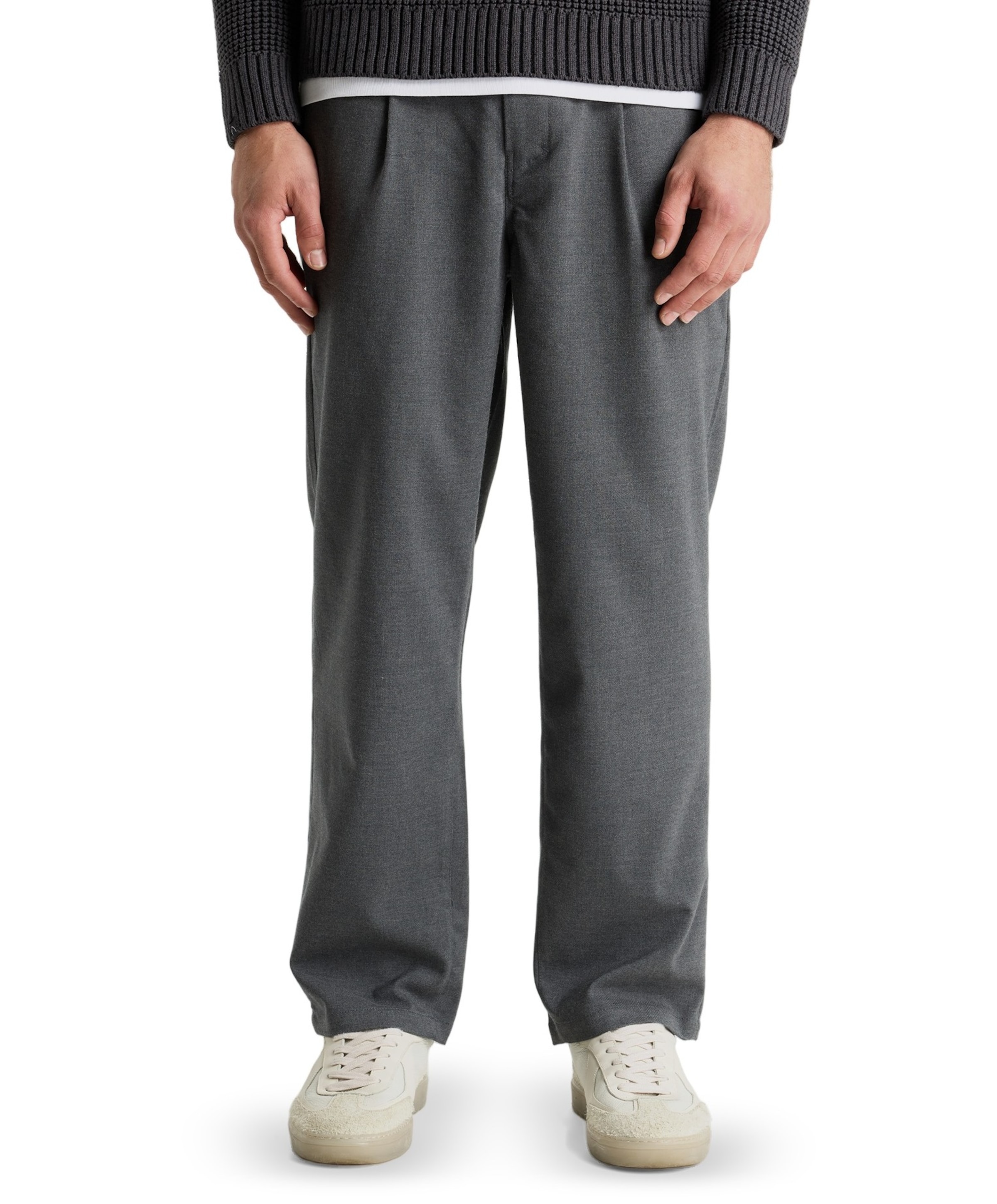SPACE WAVE heren broek grijs