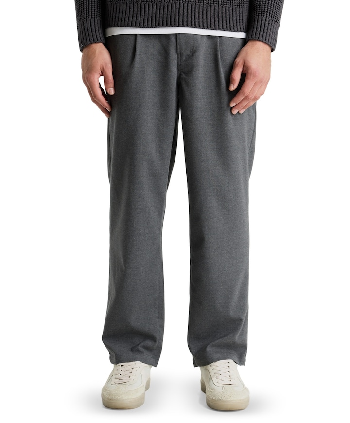 SPACE WAVE heren broek grijs
