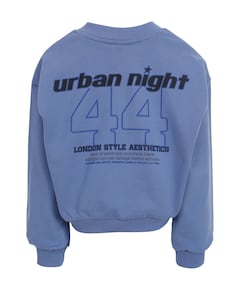 Meisjes sweater blauw
