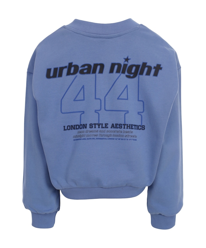 Meisjes sweater blauw