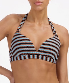Dames bikinitop blauw