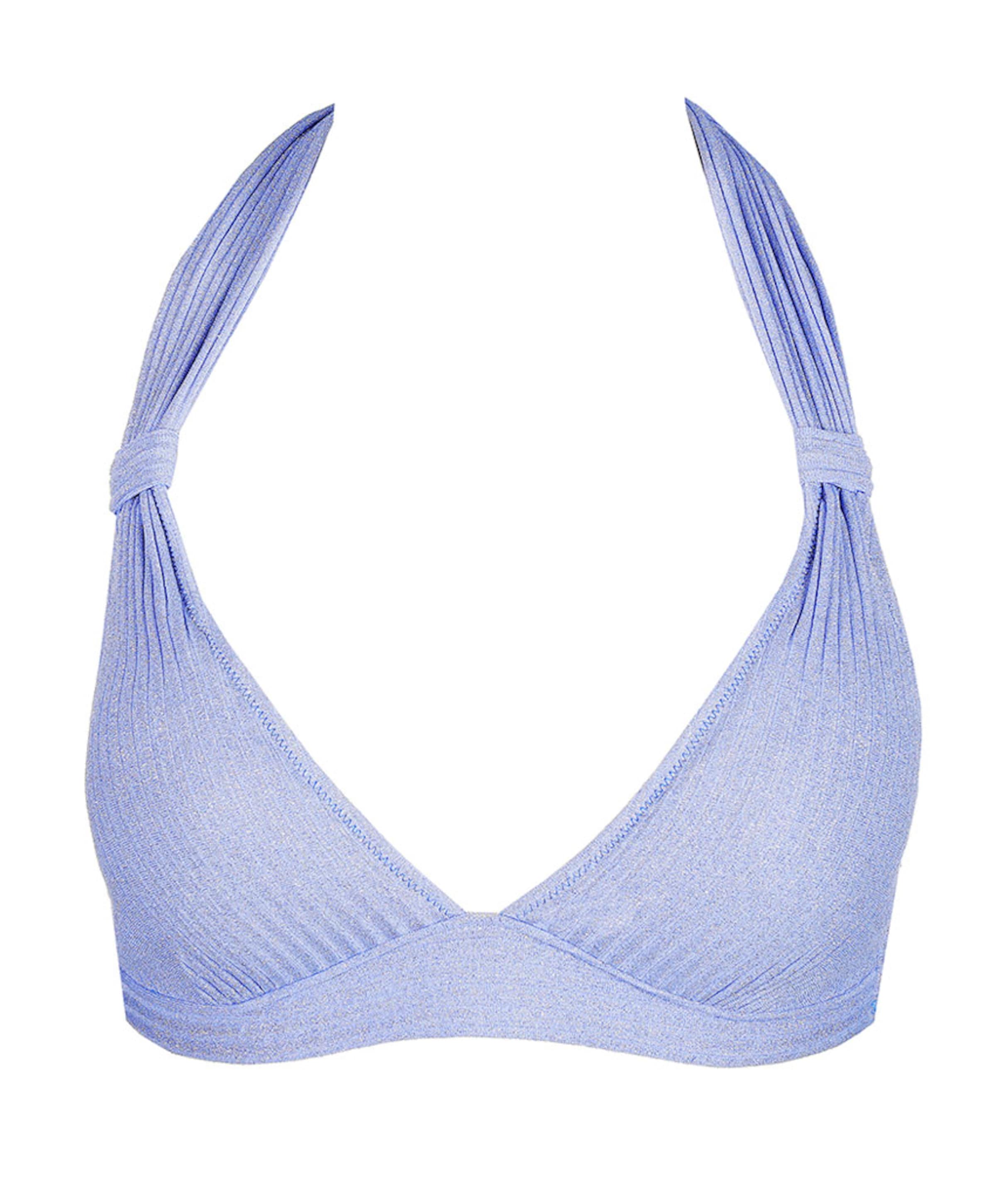 Dames bikinitop blauw