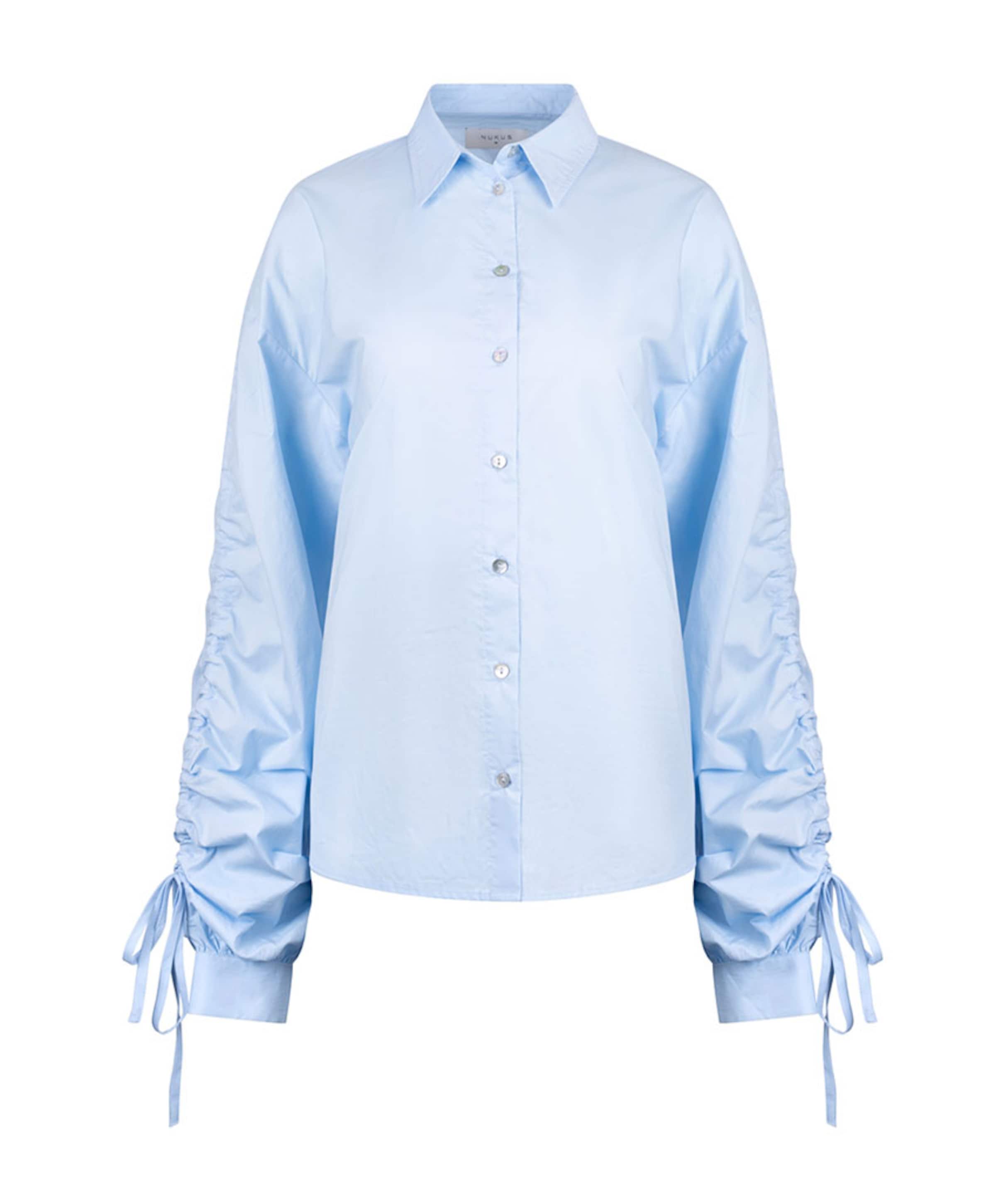 Dames blouse blauw