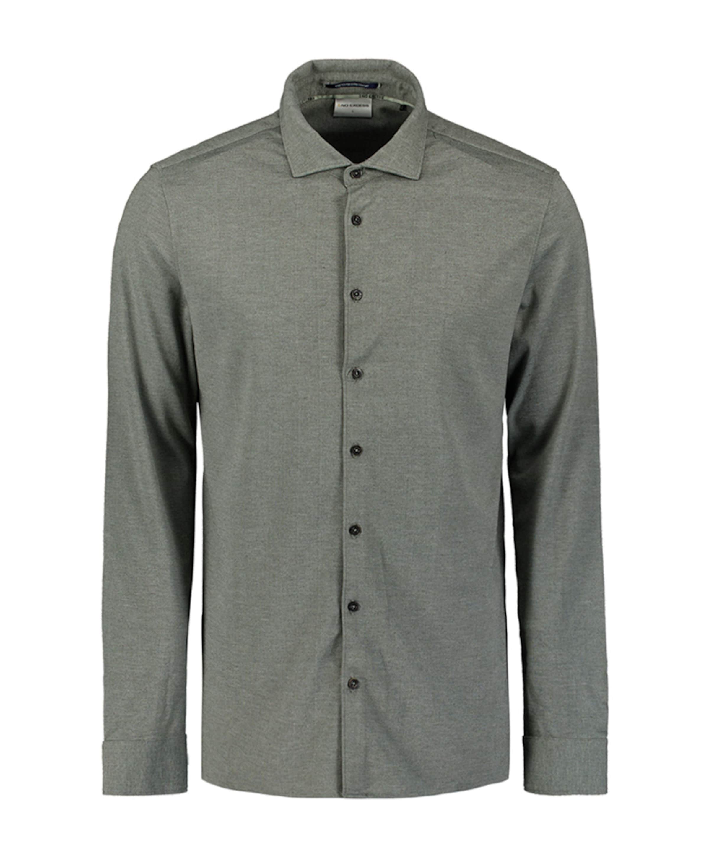 Overhemd lange mouw groen