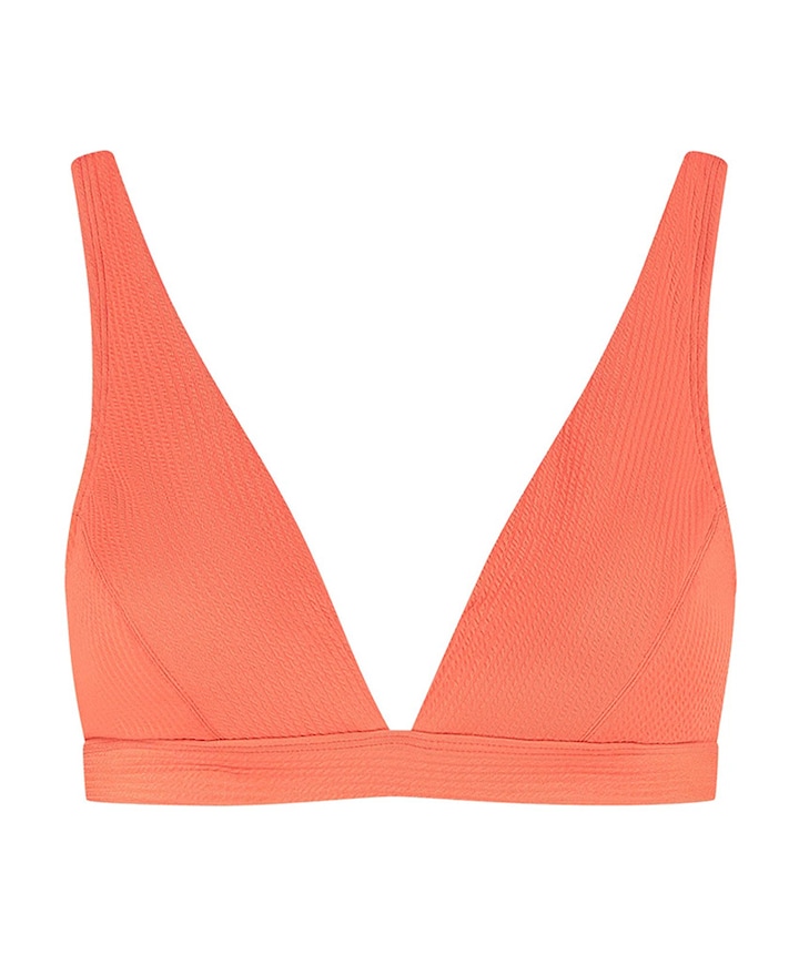 Dames bikinitop oranje