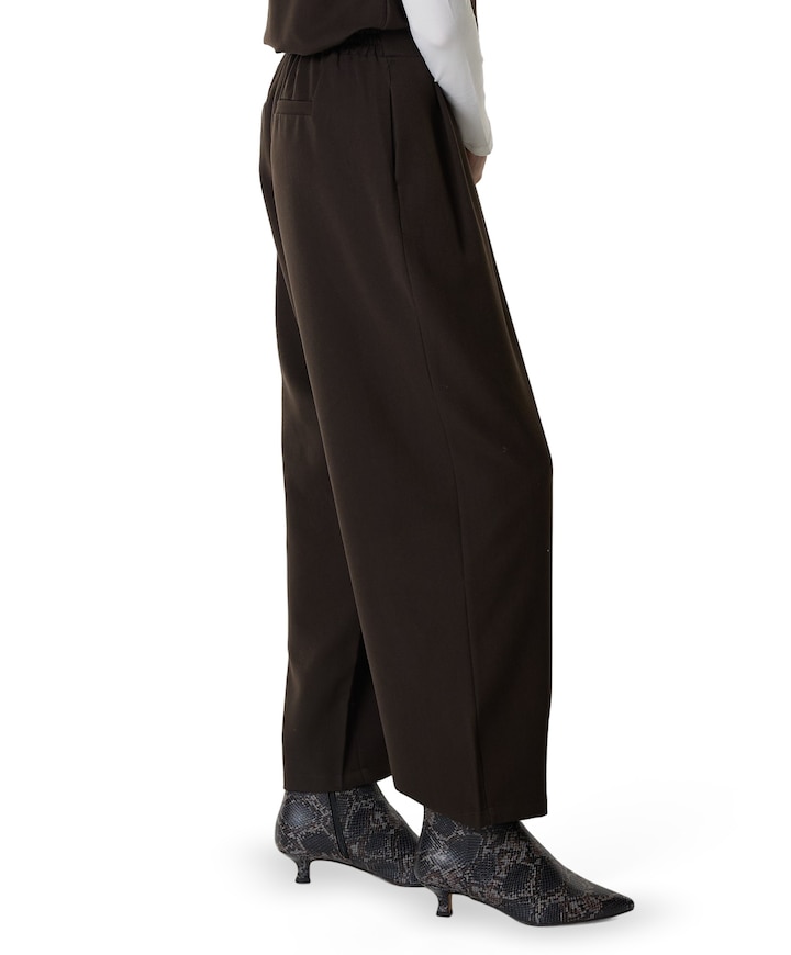 Barrel dames broek bruin
